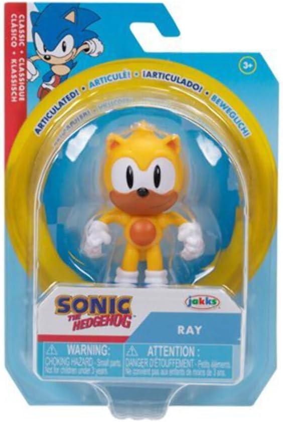 SONIC THE HEDGEHOG 41439 RAY 2.5 INCH ARTICULATED FIGURE