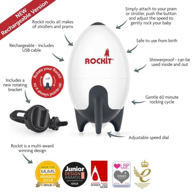 Rockit Rechargeable Rocker Stroller Accessory