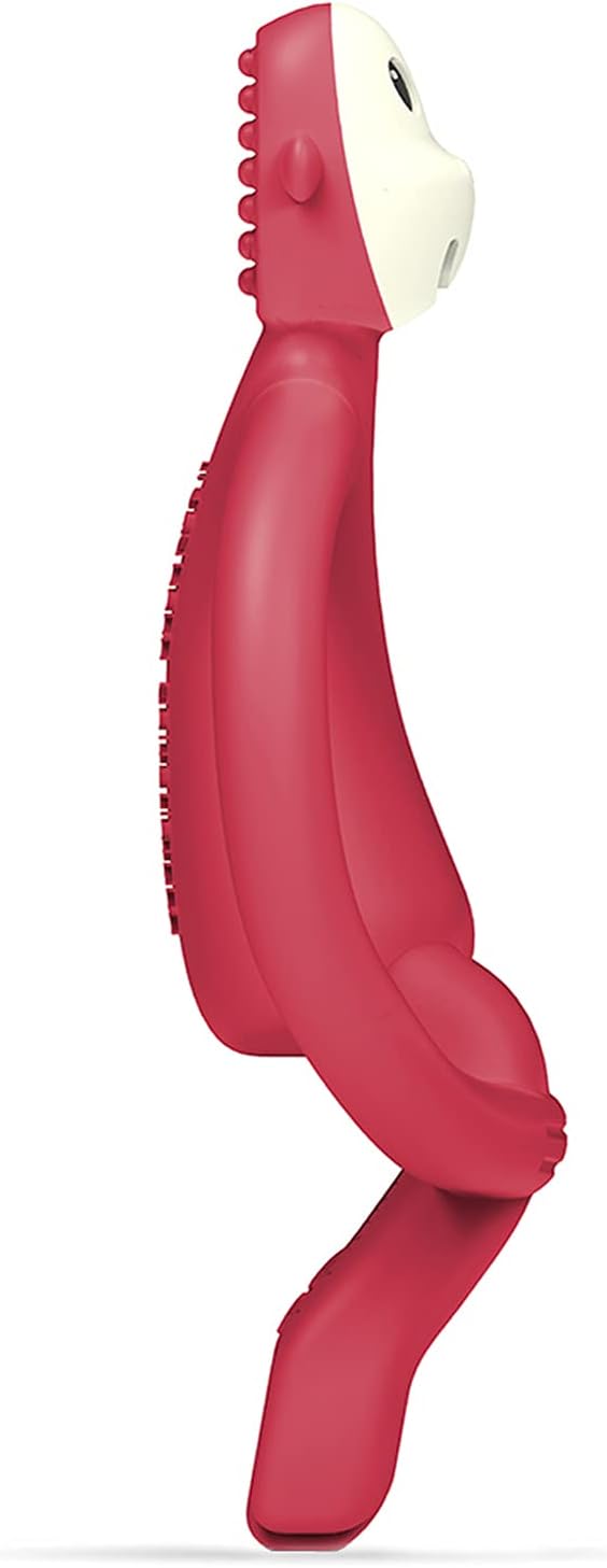 MATCHSTICK MONKEY RUBINE RED MONKEY TEETHER