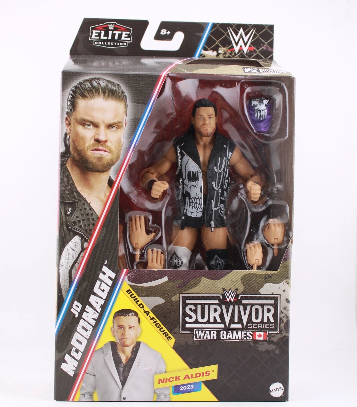 WWE JCJ60 JD MCDONAGH SURVIVOR SERIES ACTION FIGURE