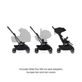 Silver Cross Nia Onyx Compact Travel Stroller