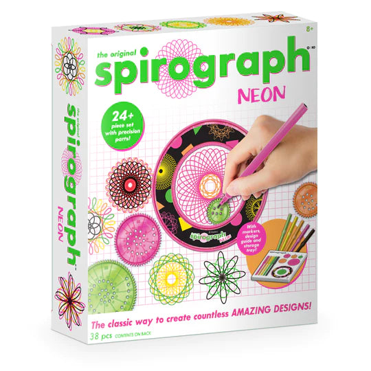 THE ORIGINAL SPIROGRAPH SP104 NEON SET