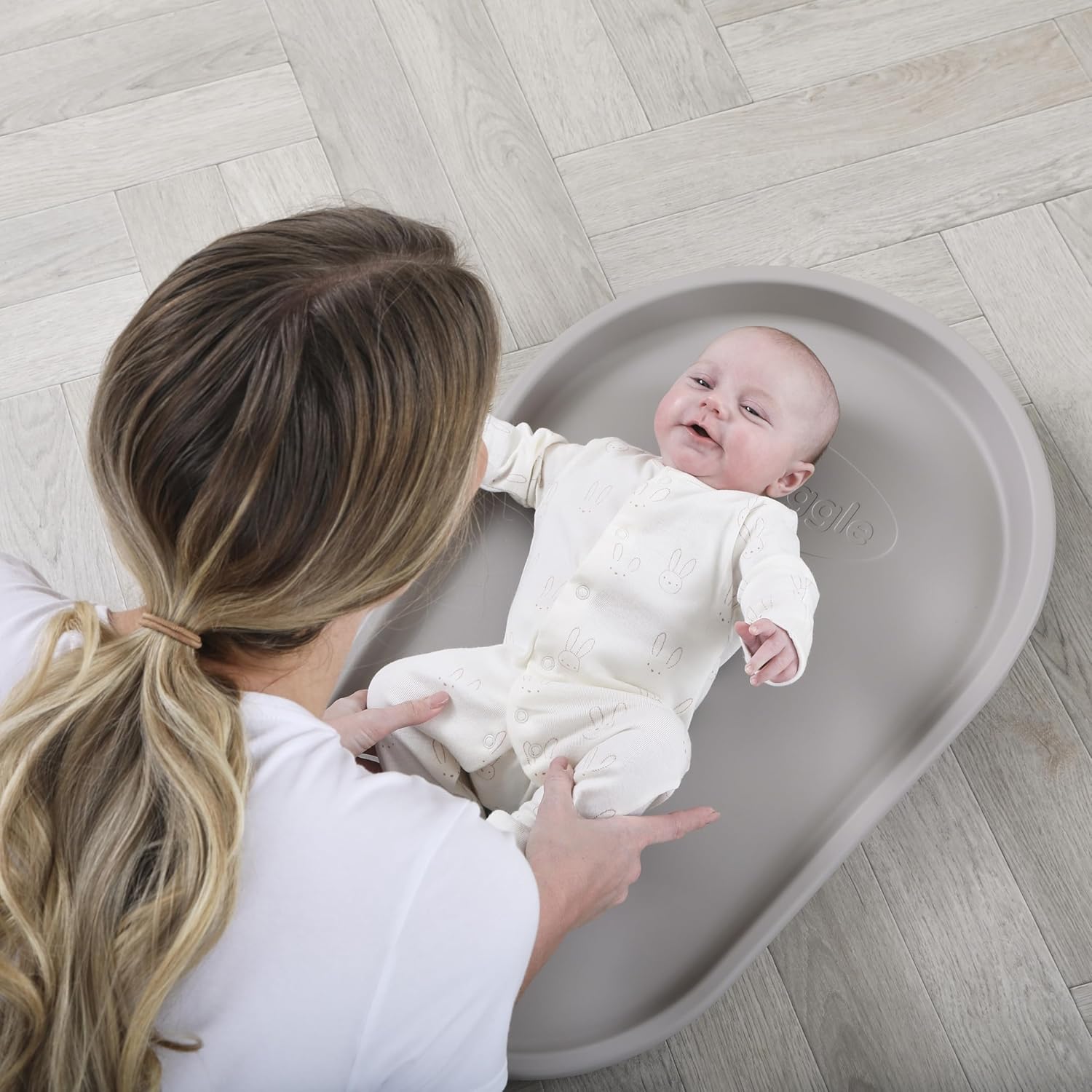 Shnuggle Squishy Changing Mat Taupe
