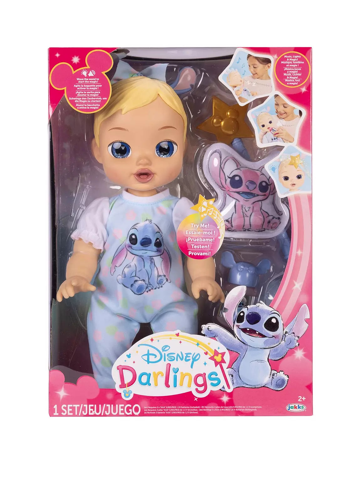 DISNEY DARLINGS 24068 STITCH BABY DOLL