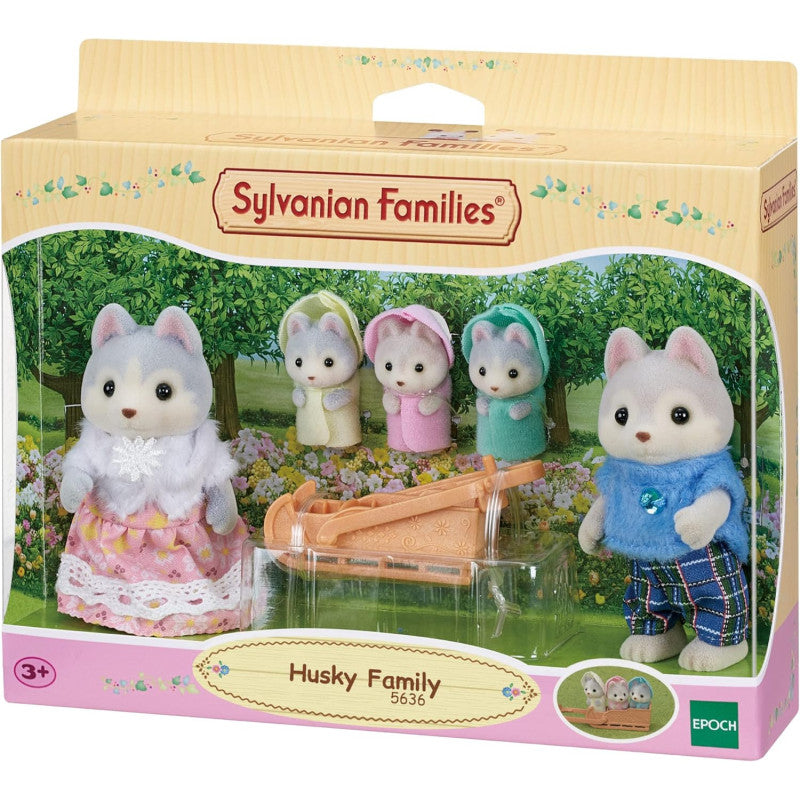 SYLVANIAN 5636 HUSKY FAMILY