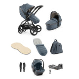 Egg 3 Travel System Bundle in Topaz