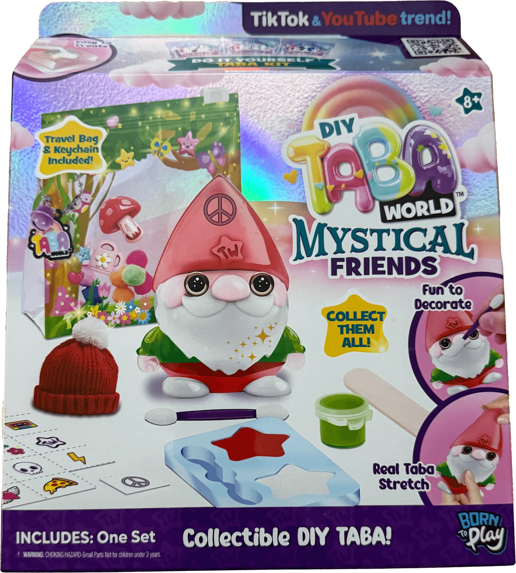 TABA WORLD 855054 DIY TABA WORLD GUNTHER THE GNOME MYSTICAL FRIENDS