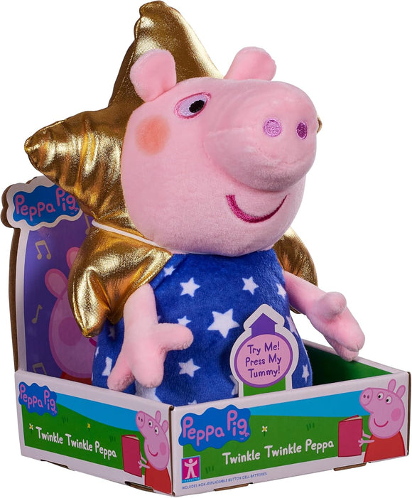 PEPPA PIG 8121 TWINKLE TWINKLE PEPPA SINGING SOFT TOY