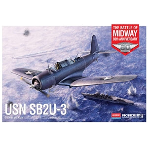 ACADEMY 12350 USN SB2U-3 "Battle of Midway"  1/48 SCALE