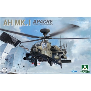 TAKOM 2604 British Army AH Mk 1 Apache Longbow Attack Helicopter  1/35 SCALE