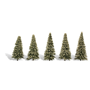 WOODLAND SCENICS TREES  TR3566 2 "-3 ½" Classic Blue Needle (5/Pk)