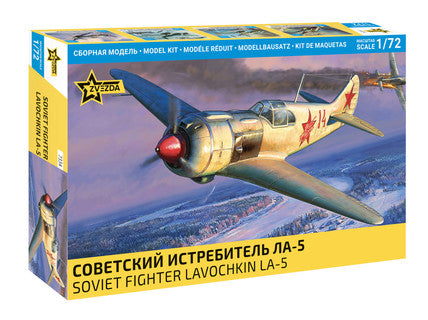 ZVEZDA 7334 Soviet Fighter Lavochkin La-5  1/72 SCALE