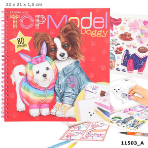 TOP MODEL 11503 DOGGY COLOURING BOOK