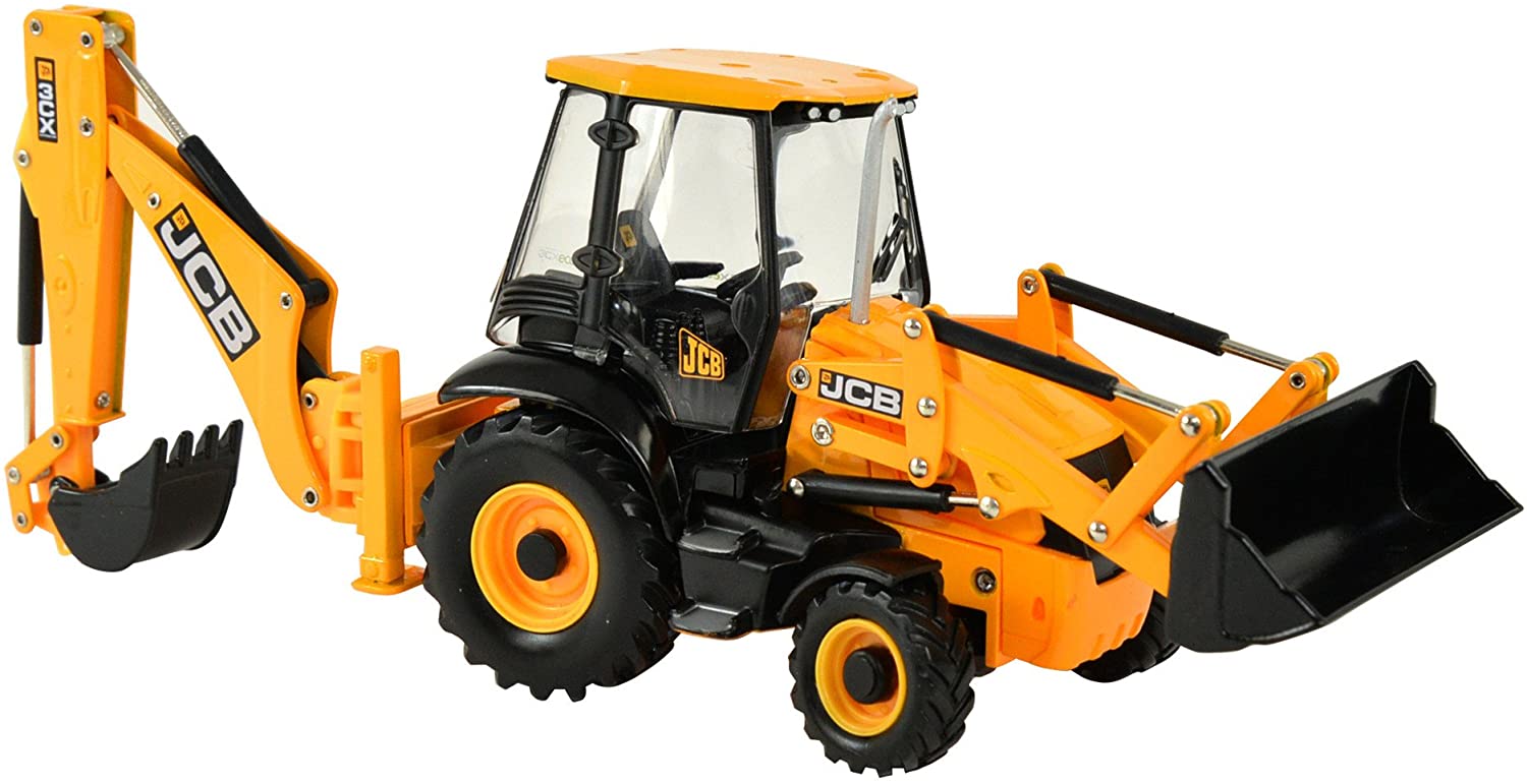 BRITAINS 42702A1 JCB BACKHOE 3CX 1:32 SCALE