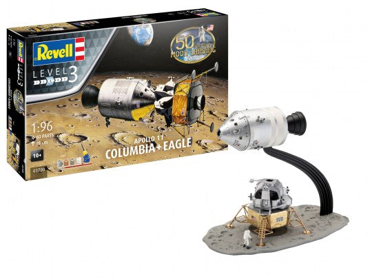 Revell 03700 Gift Set - Apollo 11 Columbia & Eagle