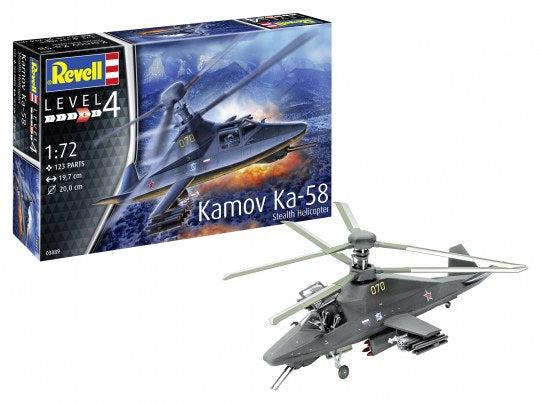 Revell 03889 Kamov Ka-58 Stealth Helicopter