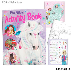 TOP MODEL 410128 MISS MELODY ACTIVITY BOOK