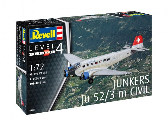 Revell 04975 Junkers Ju52/3m Civil
