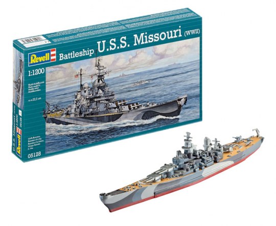 Revell 65128 Model Set - Battleship U.S.S. Missouri