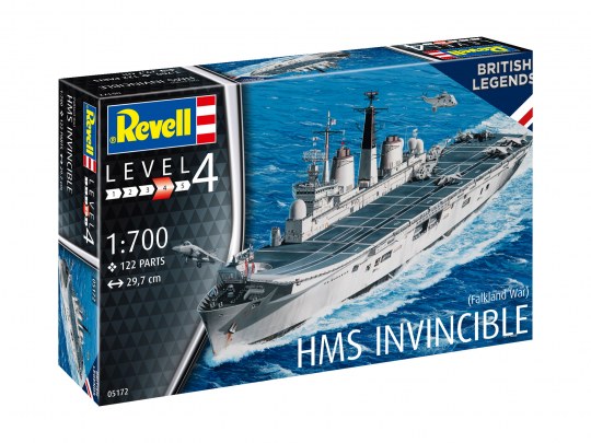 Revell 05172 HMS Invincible (Falklands War)
