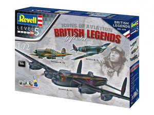 Revell 05696 Gift Set - British Legends (Spitfire/Hurricane/Lancaster)
