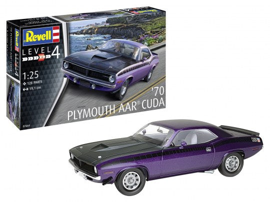 Revell 07664 1970 Plymouth AAR Cuda