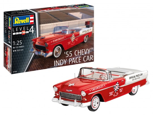 Revell 07686 1955 Chevy Indy Pace Car