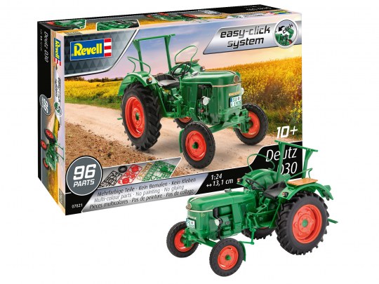 Revell 07821 Deutz D30 Tractor (easy-click)