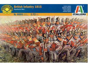 ITALERI 6095 WATERLOO BRITISH INFANTRY 1/72 SCALE