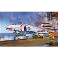 ACADEMY 12232 USN F-4B PHANTOM VF-111 SUNDOWNERS  1/48 SCALE
