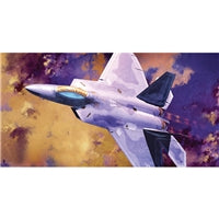 ACADEMY 12423 USAF F-22A AIR DOMINANCE FIGHTER  1/72 SCALE