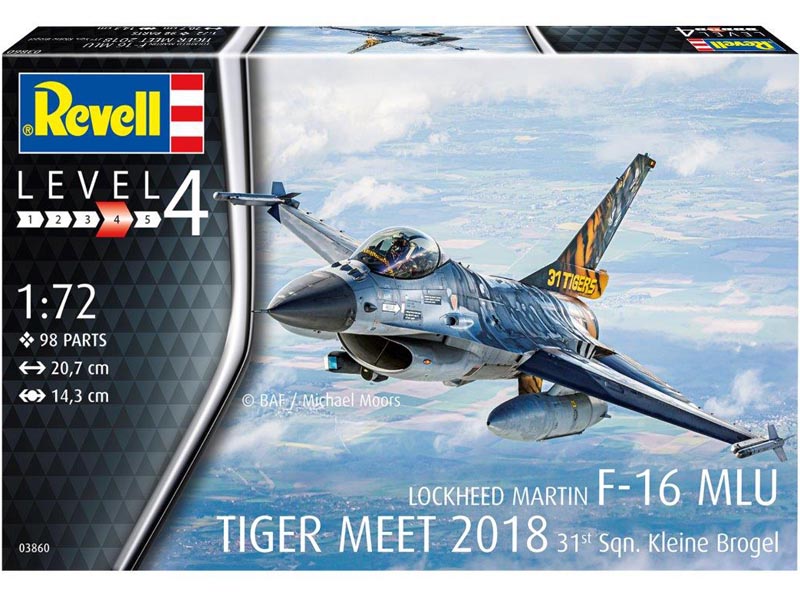 Revell 03860 F-16 MLU 31 Sqn. Kleine-Brogel