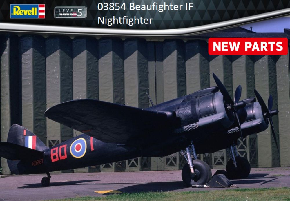 Revell 03854 Beaufighter IF Nightfighter