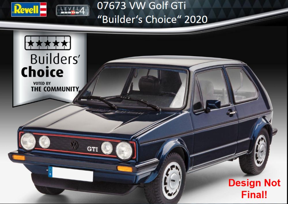 Revell 07673 VW Golf GTi "Builders Choice"