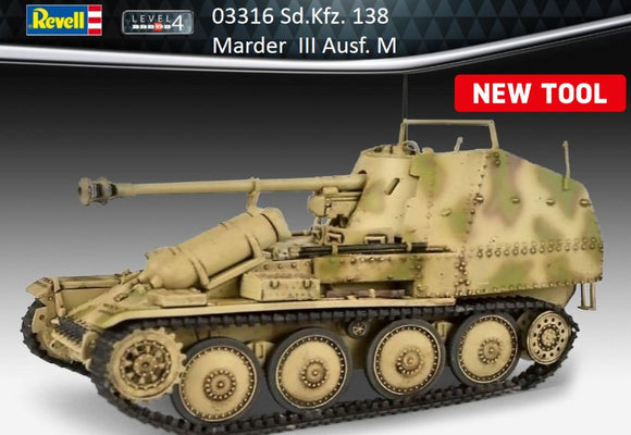 Revell 03316 Sd. Kfz. 138 Marder III Ausf. M