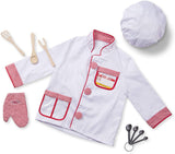 MELISSA AND DOUG 14838 CHEF DRESSING UP OUTFIT