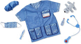 MELISSA AND DOUG 14850 VETERINARIAN DRESSING UP OUTFIT