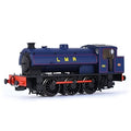 EFE E85005 J94 SADDLE TANK 195 LONGMOOR MILITARY RAILWAY LINED BLUE