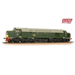 BACHMANN LOCOMOTIVE 32-485SF CLASS 40 DIESEL D365 BR GREEN SMALL YELLOW PANELS SOUND FITTED