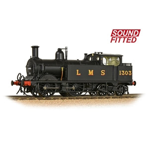 BACHMANN 31-741SF MR 1532 CLASS 1303 LMS BLACK SOUND FITTED