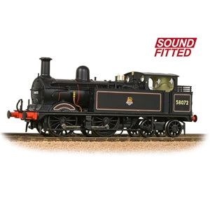BACHMANN 31-742SF MR 1532 CLASS 58072 BR LINED  BLACK EARLY EMBLEM SOUND FITTED