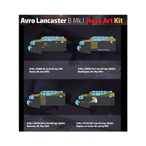 HK MODELS 01E033  AVRO LANCASTER B MK.1 NOSE ART KIT 1/32