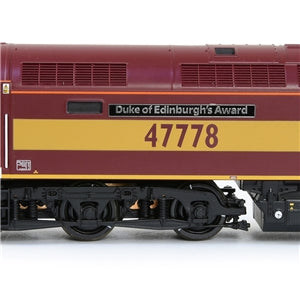 BACHMANN LOCOMOTIVE 32-817K CLASS 47 47778 DUKE OF EDINBURGH'S AWARD EWS  LTD1 OF 504