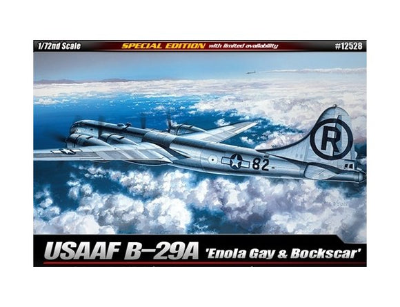ACADEMY 12528 USAAF B-29A ENOLA GAY AND BOCKSCAR 1/72 SCALE