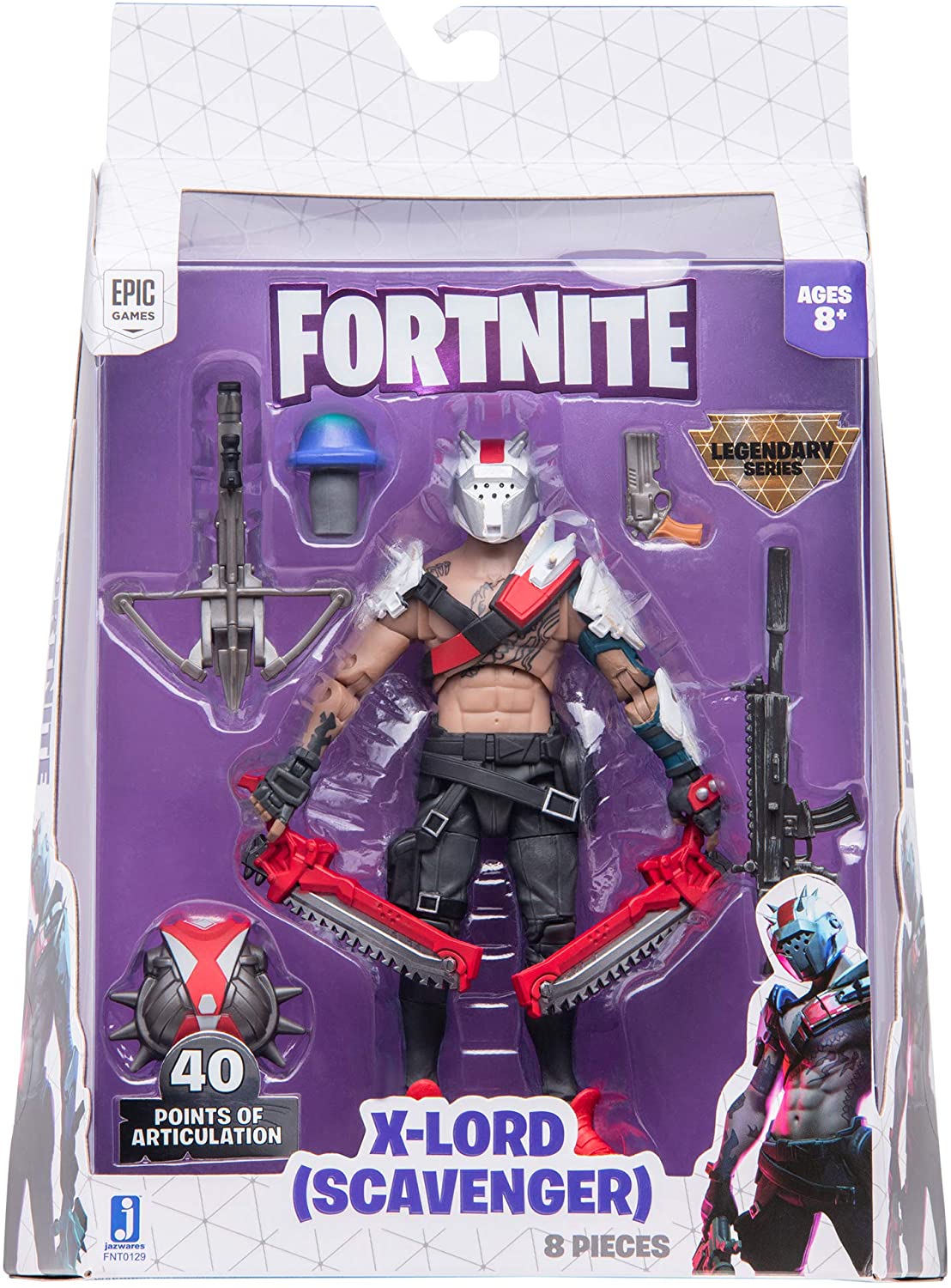 FORTNITE FNT0129 LEGENDARY SERIES XLORD SCAVENGER FIGURE