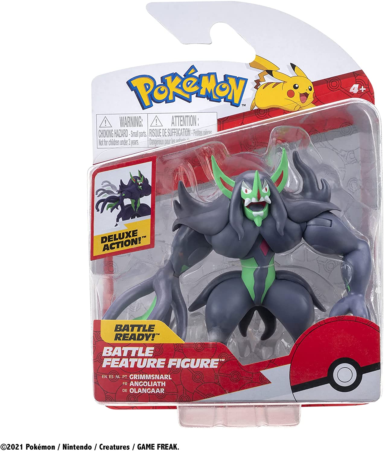 POKEMON 38211 GRIMMSNARL BATTLE FEATURE FIGURE