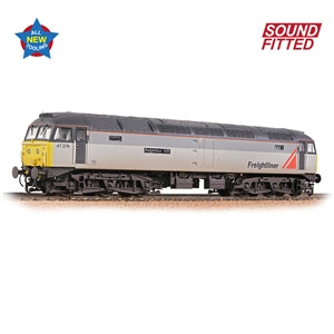 BACHMANN  35-430SF CLASS 47/3 47376  FREIGHTLINER 1995 FREIGHTLINER GREY WEATHERED SOUND FITTED