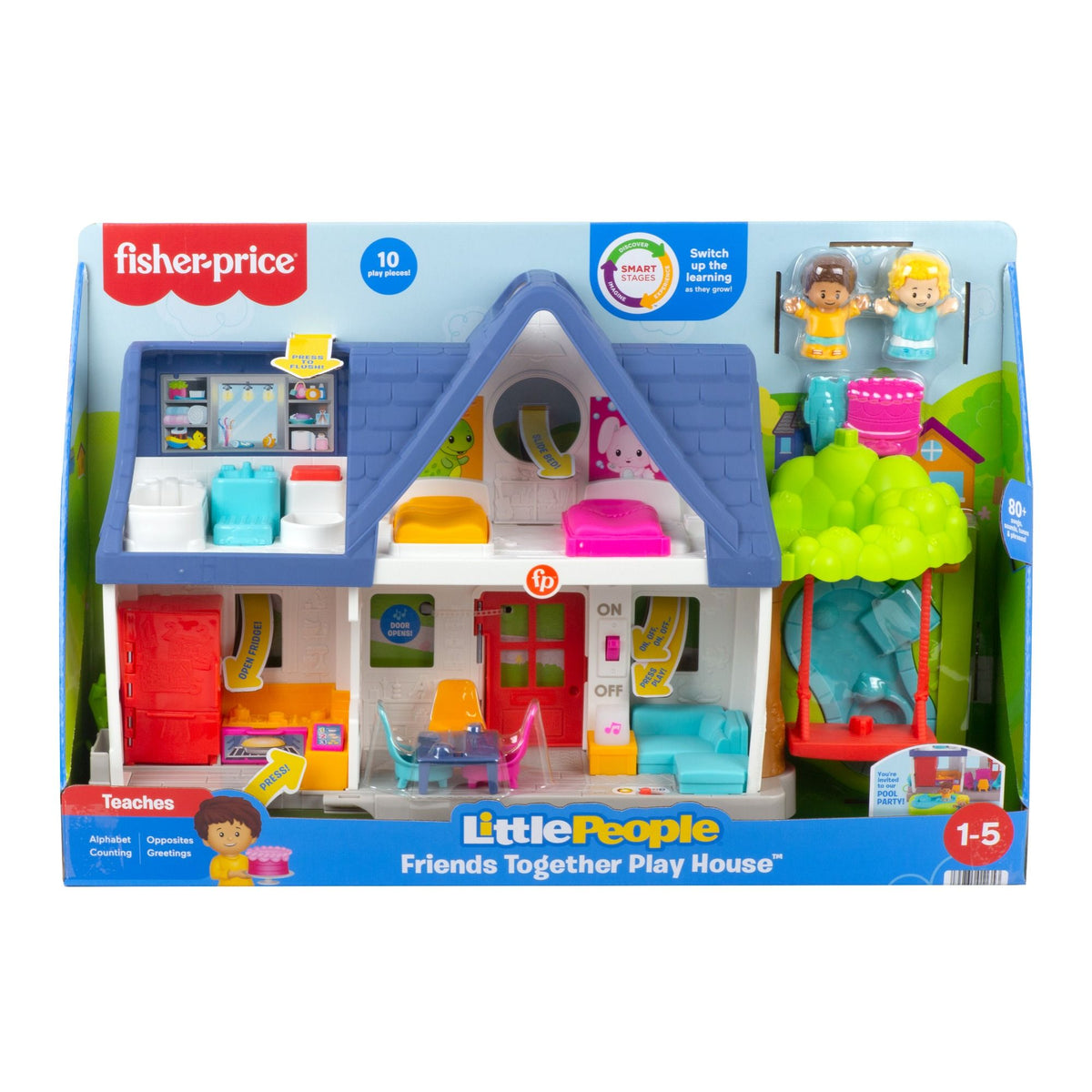 Fisher-Price Little People Friends Together Play House