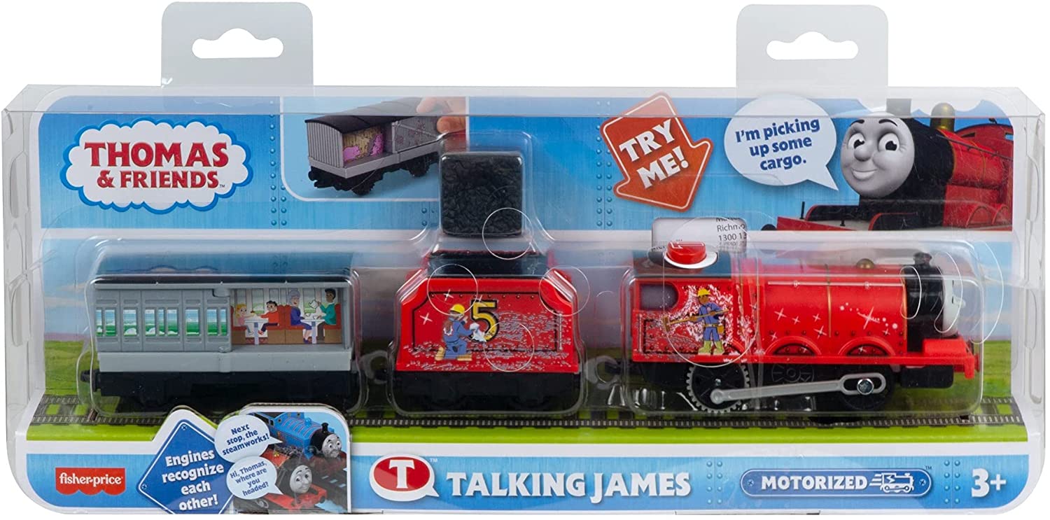 THOMAS & FRIENDS MOTORIZED ACTION HDB66 TALKING JAMES