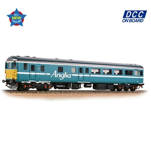 BACHMANN 39-736DC BR MK2F DBSO DRIVING BRAKE SECOND OPEN REFURBISHED ANGLIA  DCC ON BOARD COACH
